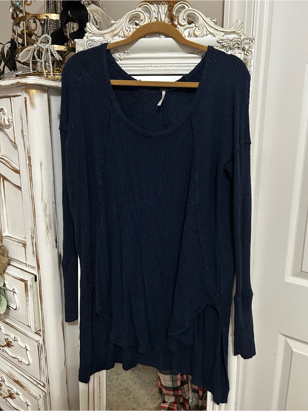 Free people Ventura thermal navy large